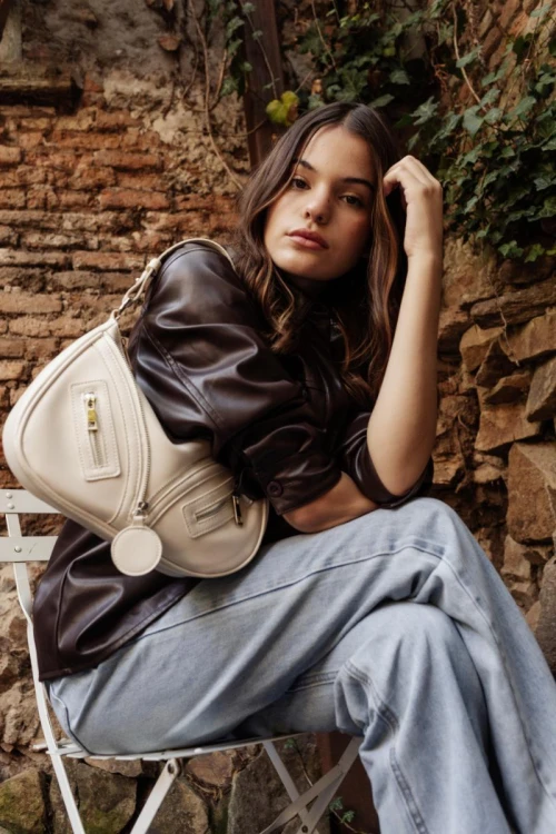 Bandolera Assu Off white