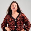 Saco Animal print Slowly Black/brown