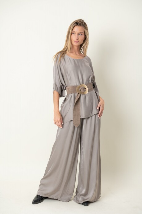 PANTALON PIEDRA LUNAR Visón