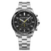 Reloj Raymond Weil Tango 300 Men's Chrono en acero - esfera negra con detalles en amarillo Reloj Raymond Weil Tango 300 Men's Chrono en acero - esfera negra con detalles en amarillo