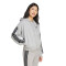 Campera de Mujer Adidas Gris - Negro