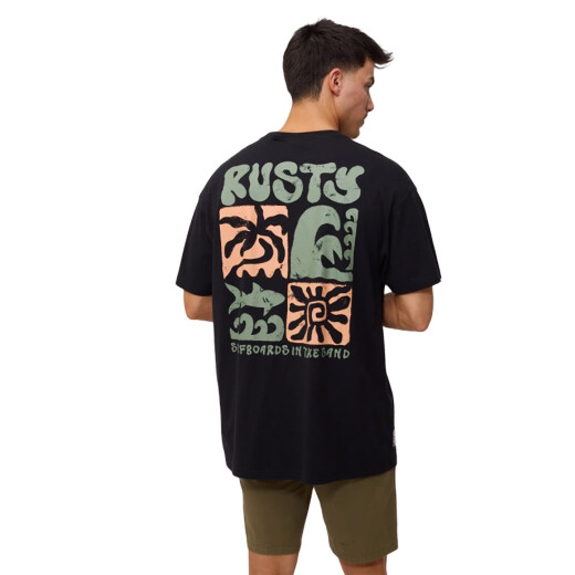 Remera MC Rusty Furtado - Negro Remera MC Rusty Furtado - Negro