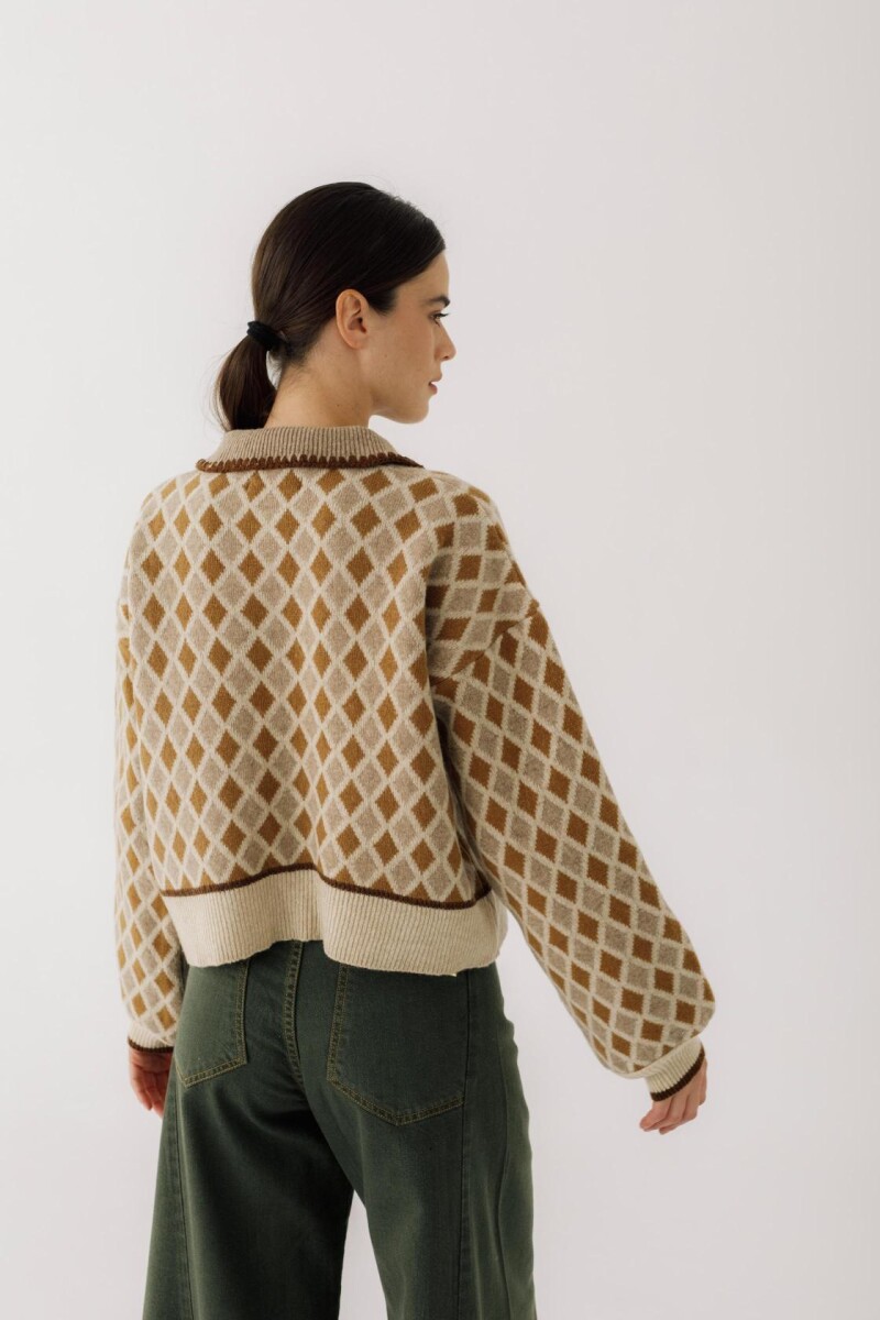 Buzo Polo Luck PRE VENTA Beige