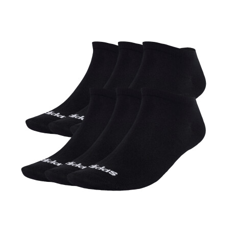 Medias adidas T Lin Low Cut Black