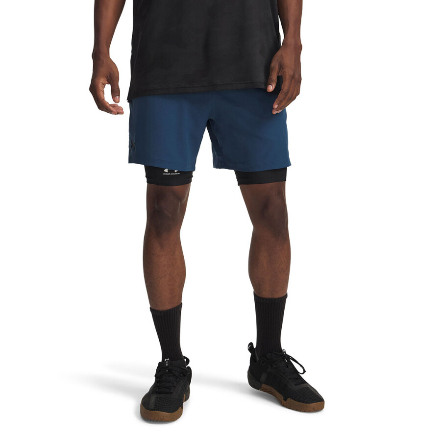 Short de Hombre UNDER ARMOUR Vanish Woven Azul