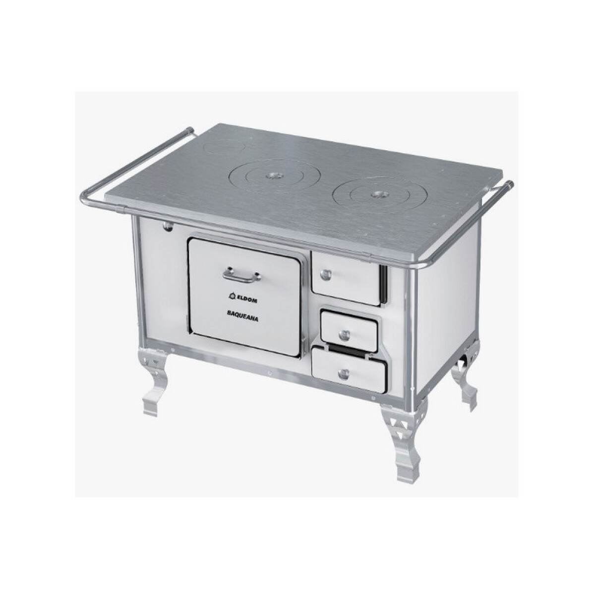 COCINA ELDOM A LEÑA N2 BLANCO 
