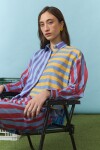 Camisa rayada yorugua multicolor