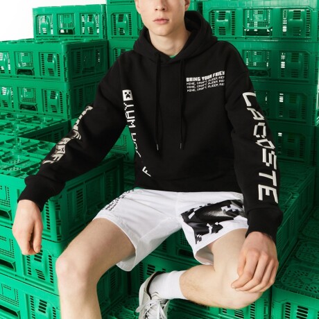 CANGURO LACOSTE X MINECRAFT Black Zooko