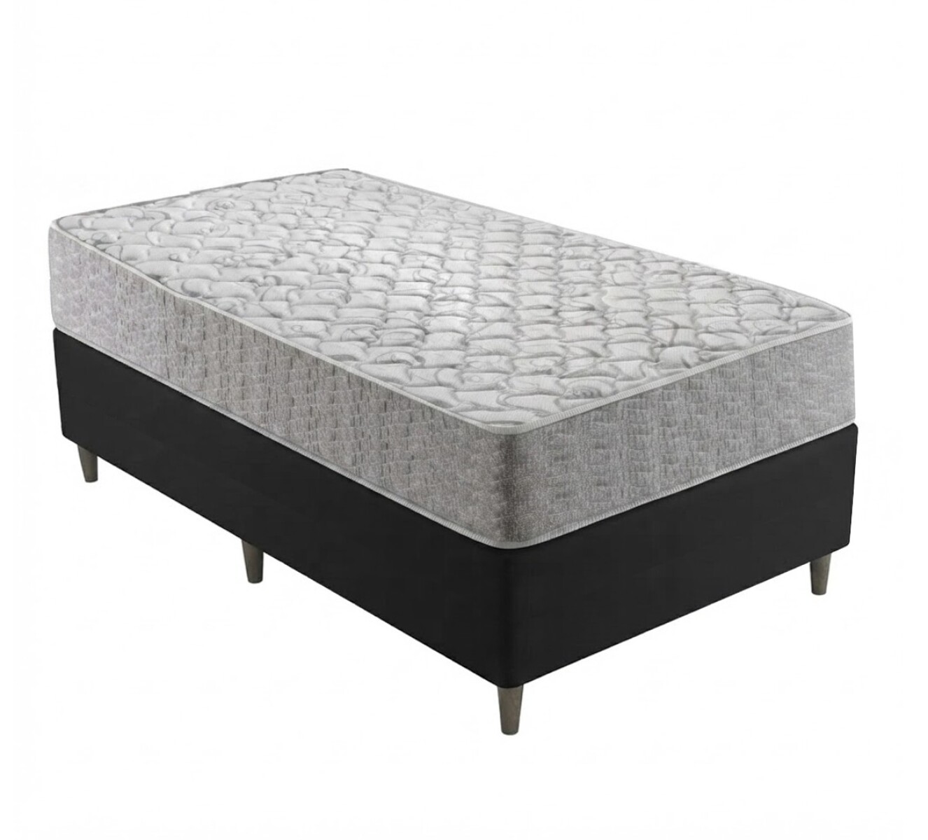 SOMMIER UNA PLAZA - 100% ESPUMA BASE CAMA COLCHÓN 