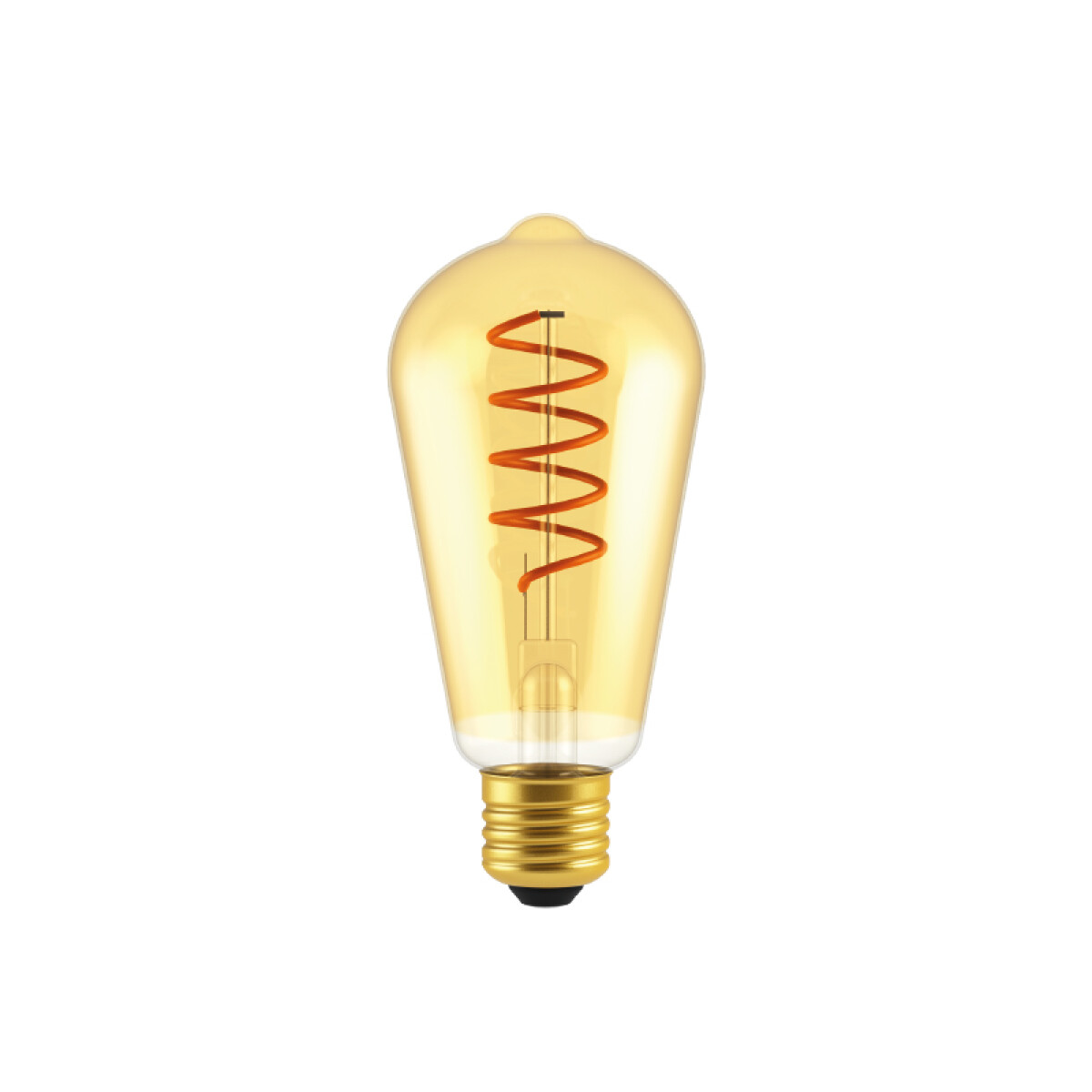 Lámpara LED vintage velón ámbar E27 5W luz cálida - IX1872 