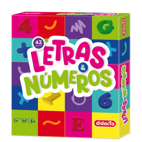 JUEGO LETRAS & NUMEROS DIDACTA JUEGO LETRAS & NUMEROS DIDACTA