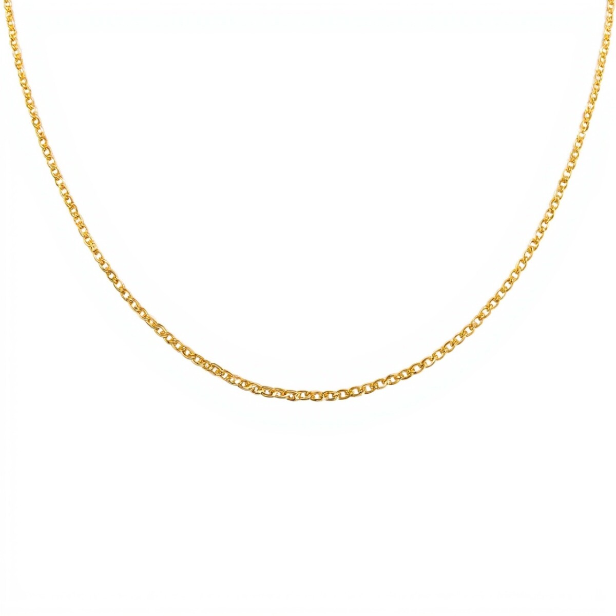 Cadena rombo - Oro bajo - Sin Piedra - CD8085 - sinpiedra 