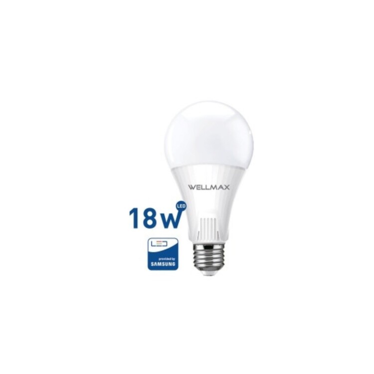 LAMPARA 18W WELLMAX BLANCO FRIO LED LAMPARA 18W WELLMAX BLANCO FRIO LED
