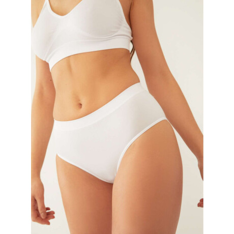 Bikini ancha sin costura Blanco