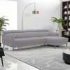 Sofá con chaise MOOVE GRIS - DERECHO