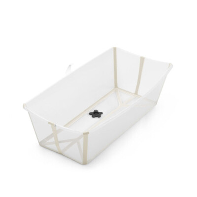 Baño Plegable Flexibath XL Transparente / Beige Stokke Baño Plegable Flexibath XL Transparente / Beige Stokke