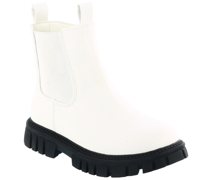 Botas de Niña MINI Miss Carol Chelsea Camu Blanco