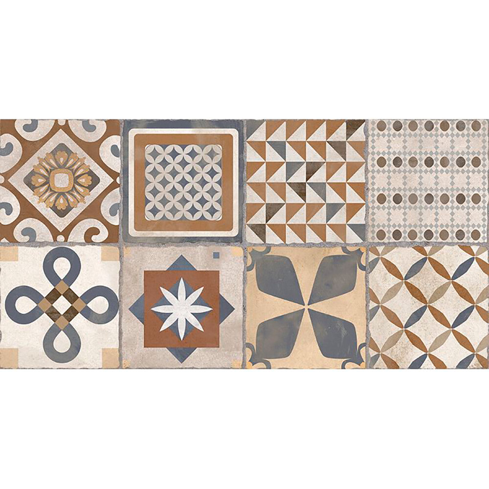 CERÁMICA DECORADA SINTRA AC RECTIFICADA "A" 42X83 CM Cerámica Decorada Sintra Ac Rectificada "a" 42x83 Cm