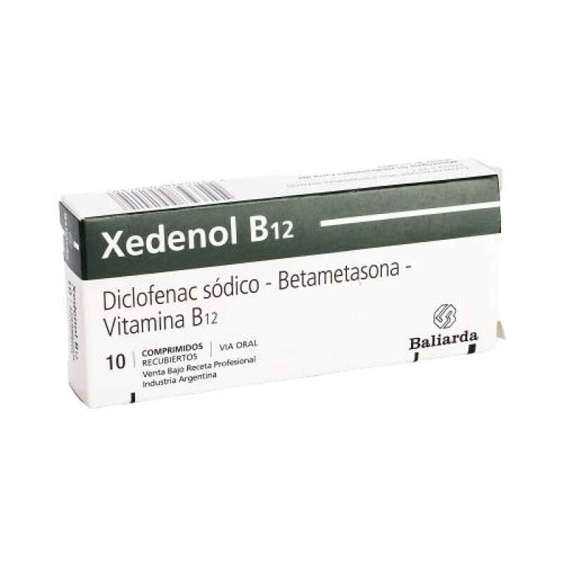 Xedenol B12 10 Comp. Xedenol B12 10 Comp.