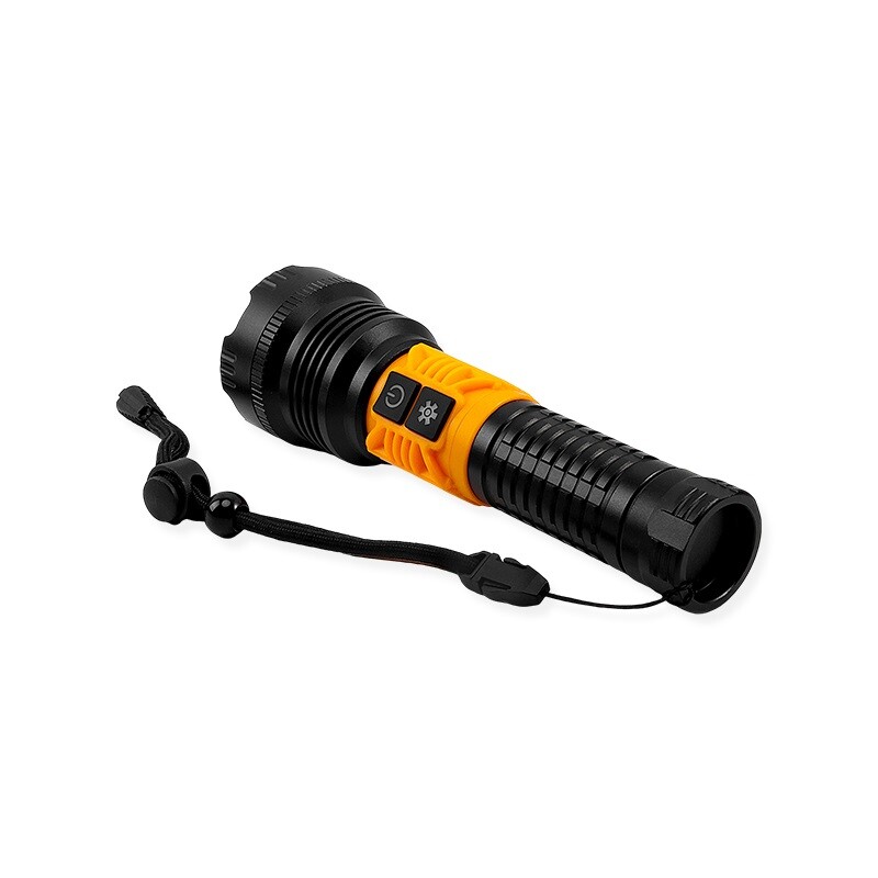 DINGQI LINTERNA TACTICA LED RECARGABLE USB 550 LUMENS Dingqi Linterna Tactica Led Recargable Usb 550 Lumens