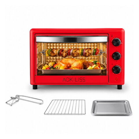 Mini Horno Eléctrico De Mesa Akane 1200w Acl-5306r MINI HORNO ELECTRICO AKANE 1200W R5306R