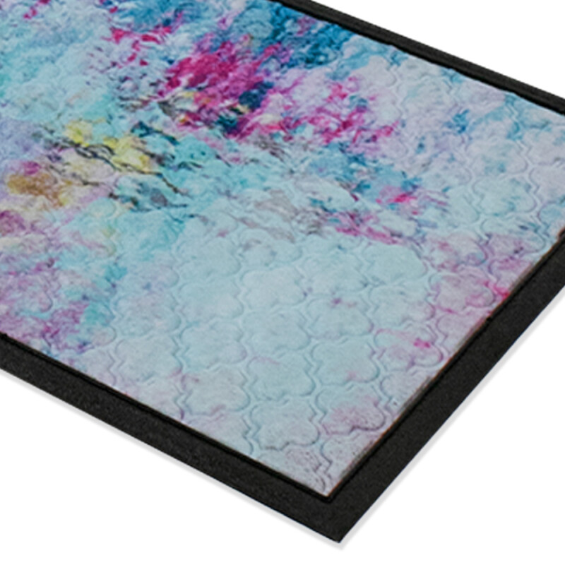 ALFOMBRA GOMA RECT ESTAMPADO 60X90CM Unica