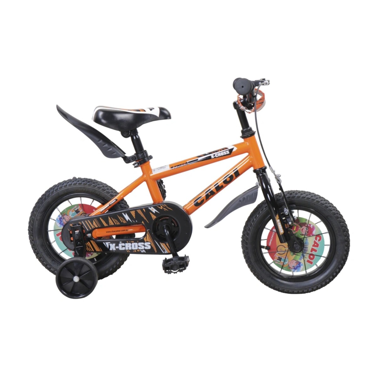 Bicicleta Caloi X-CROSS 12" - Naranja 