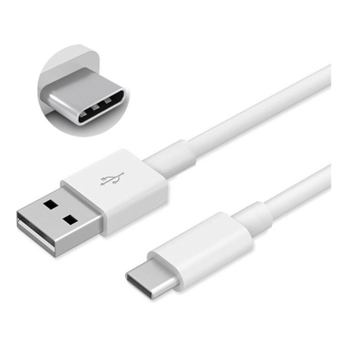 Cable Usb C Tipo C Hp 2.0 2 Metros Carga Datos Celular 