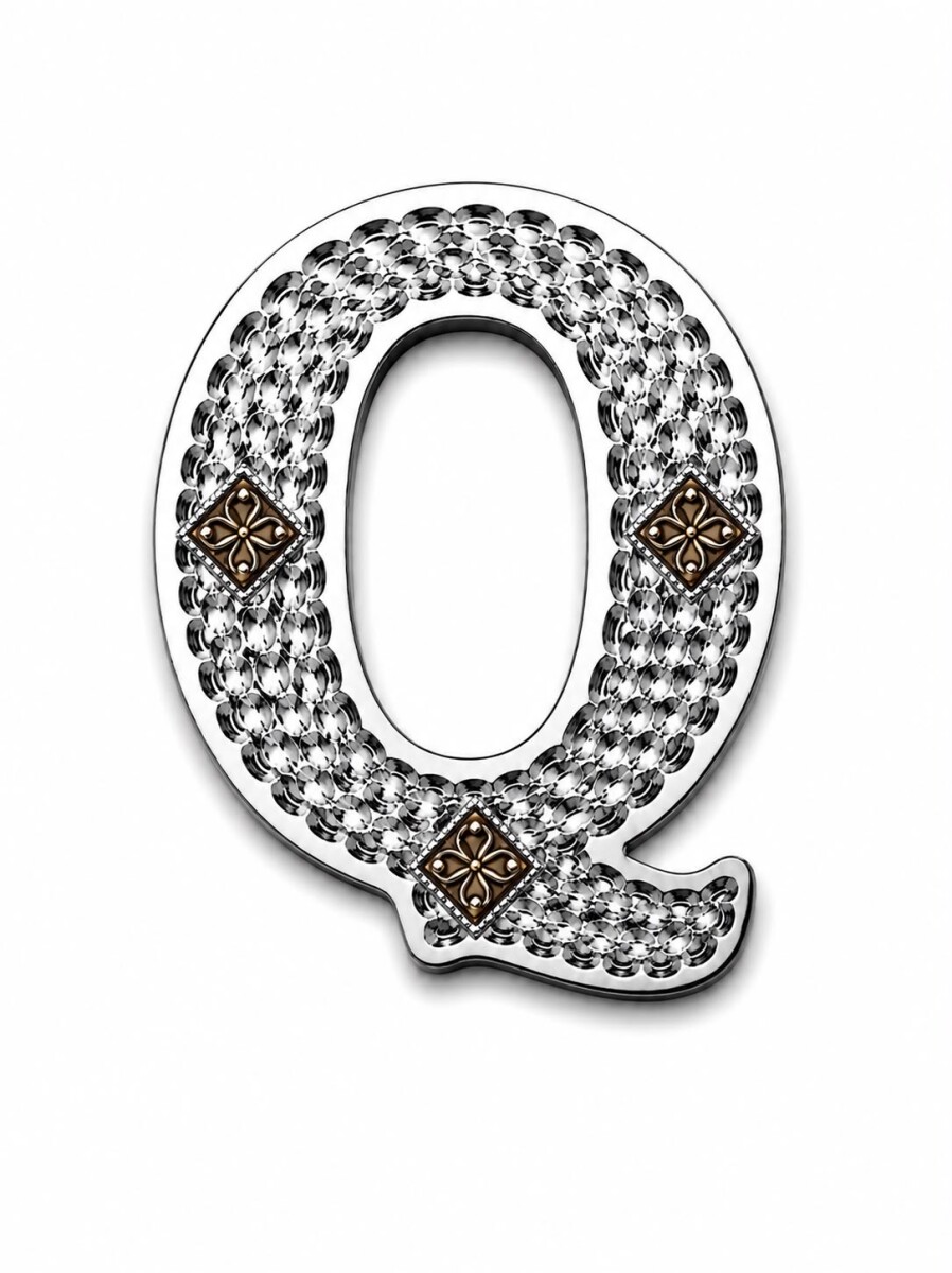 Letras Plata y Oro - Q 