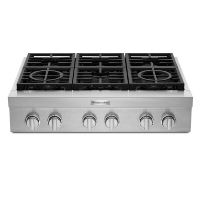 ESTUFA EMPOTRABLE KITCHEN AID, 36"-90CM,TIPO COMERCIAL 001