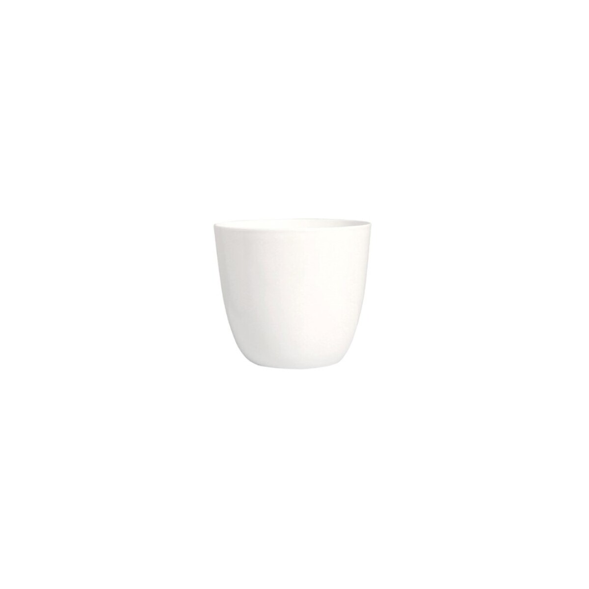MACETA REDONDA UMBRA 18 CM - Blanco 