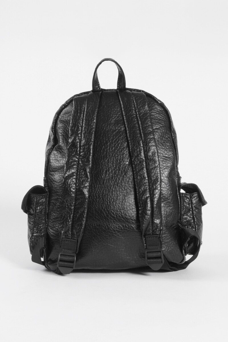 Mochila soft bolsillos negro