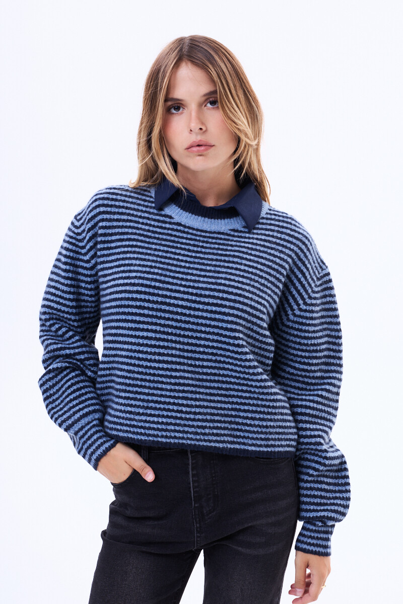 Buzo Tejido Atlantis - Azul 