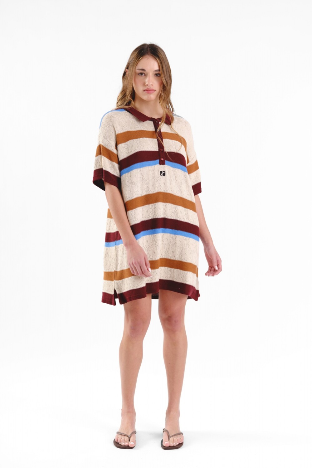 Vestido Pomelo Crudo