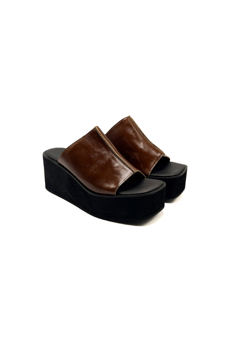 Sandalia Solaris Marron