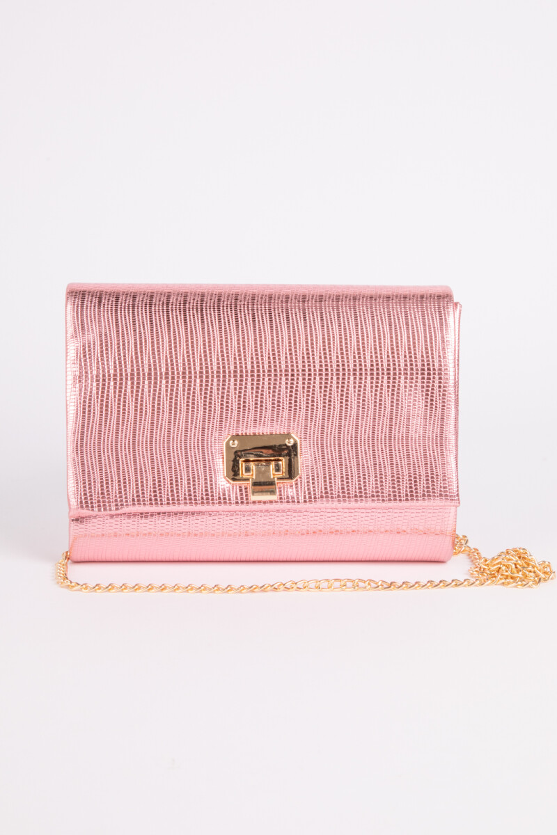 CARTERA SHINY NIGHT Rosado