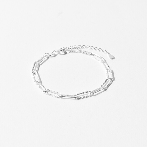 PULSERA CAREY PLATEADA PULSERA CAREY PLATEADA