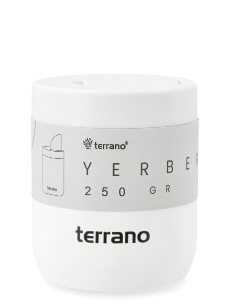 Yerbera Roler Mediana Blanco