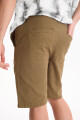 Bermuda De Gabardina Echo Verde Militar