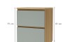 Bajo mesada 70 cm - 1 Puerta 1 Cajón - Rainha Gris