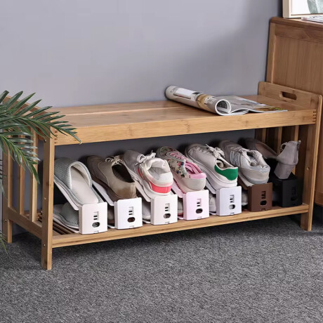 Soporte para guardar zapatos 26 cm x 10 cm Gris