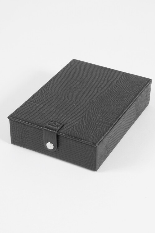 Alhajero organizador con espejo negro