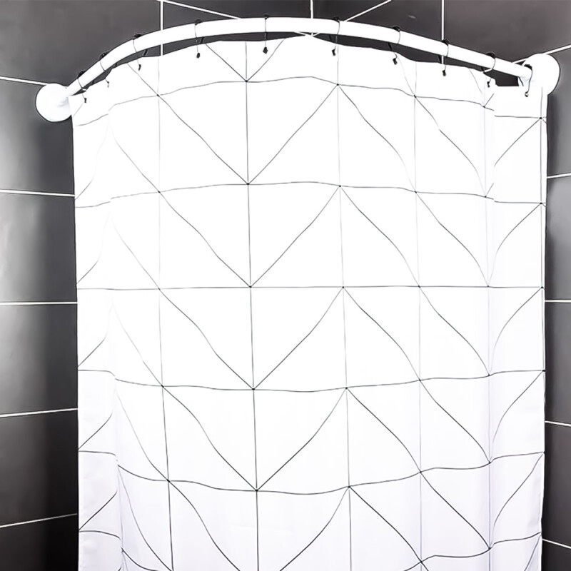 Palo para Cortina de Baño Curvado Esquinero Palo para Cortina de Baño Curvado Esquinero