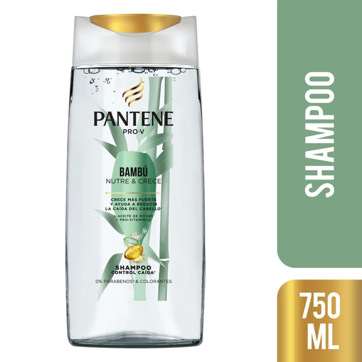Shampoo Pantene Bambú 750 Ml. 