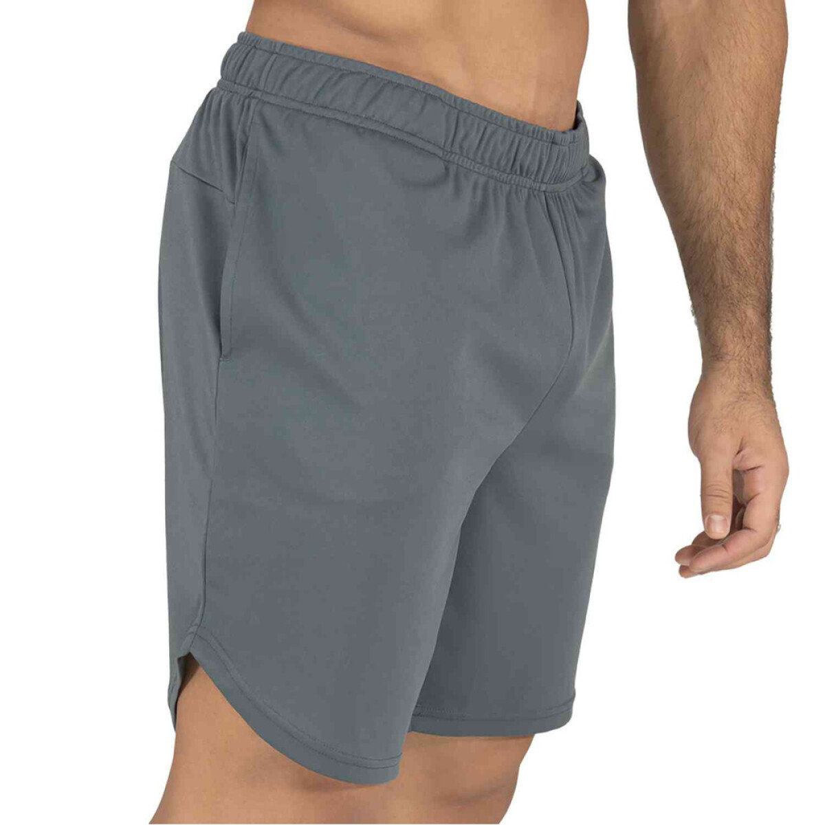 SHORT MEN POLY EVERLAST CORE NA M6 - CHARCOAL 