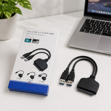 Cable Adaptador Disco Sata 2.5 De Notebook Laptop A Usb 3.0 Cable Adaptador Disco Sata 2.5 De Notebook Laptop A Usb 3.0