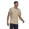 Remera Adidas Future Icons 3 Rayas Beige