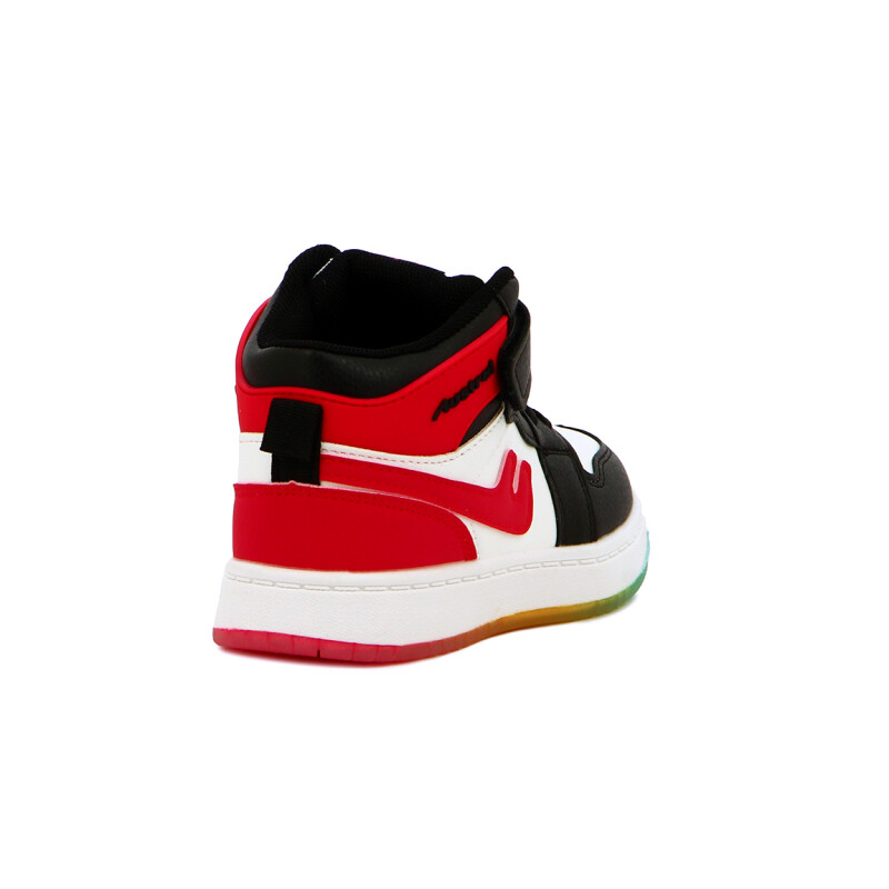 Austral Bota Raptor B Niño/a Acordonada Con Velcro Multicolor-rojo