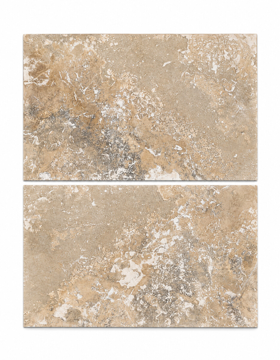 Revestimiento de Piedra Natural Scoba Ivory Filled and Honed 40.5x61cm 