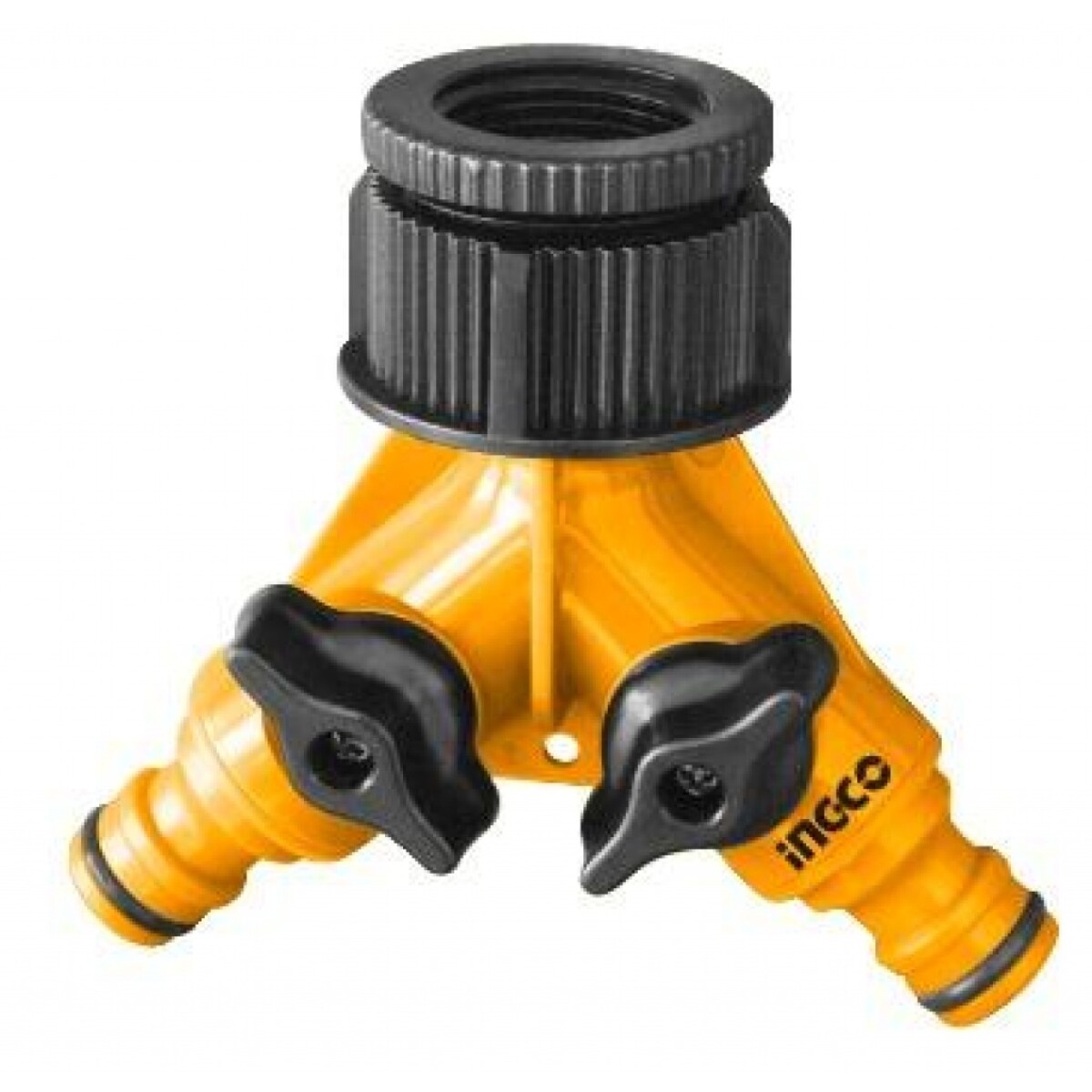 CONECTOR DE MANGUERA DOBLE PARA RIEGO INGCO HHC1202 